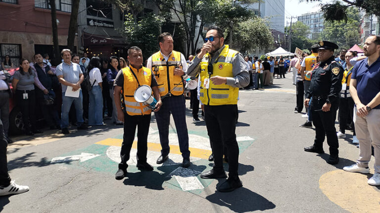 FOVISSSTE participa en el Simulacro Nacional 2026